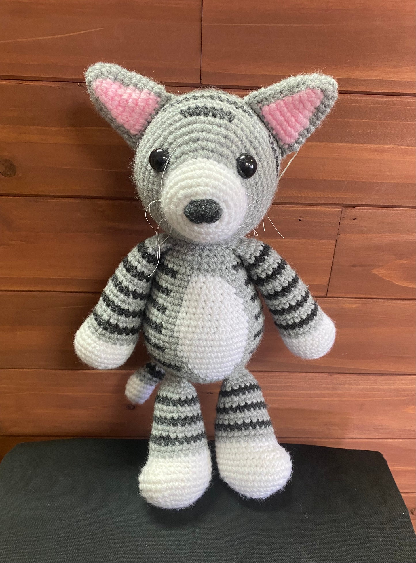 crochet teddy bear, cat or dog (3 different ones available)