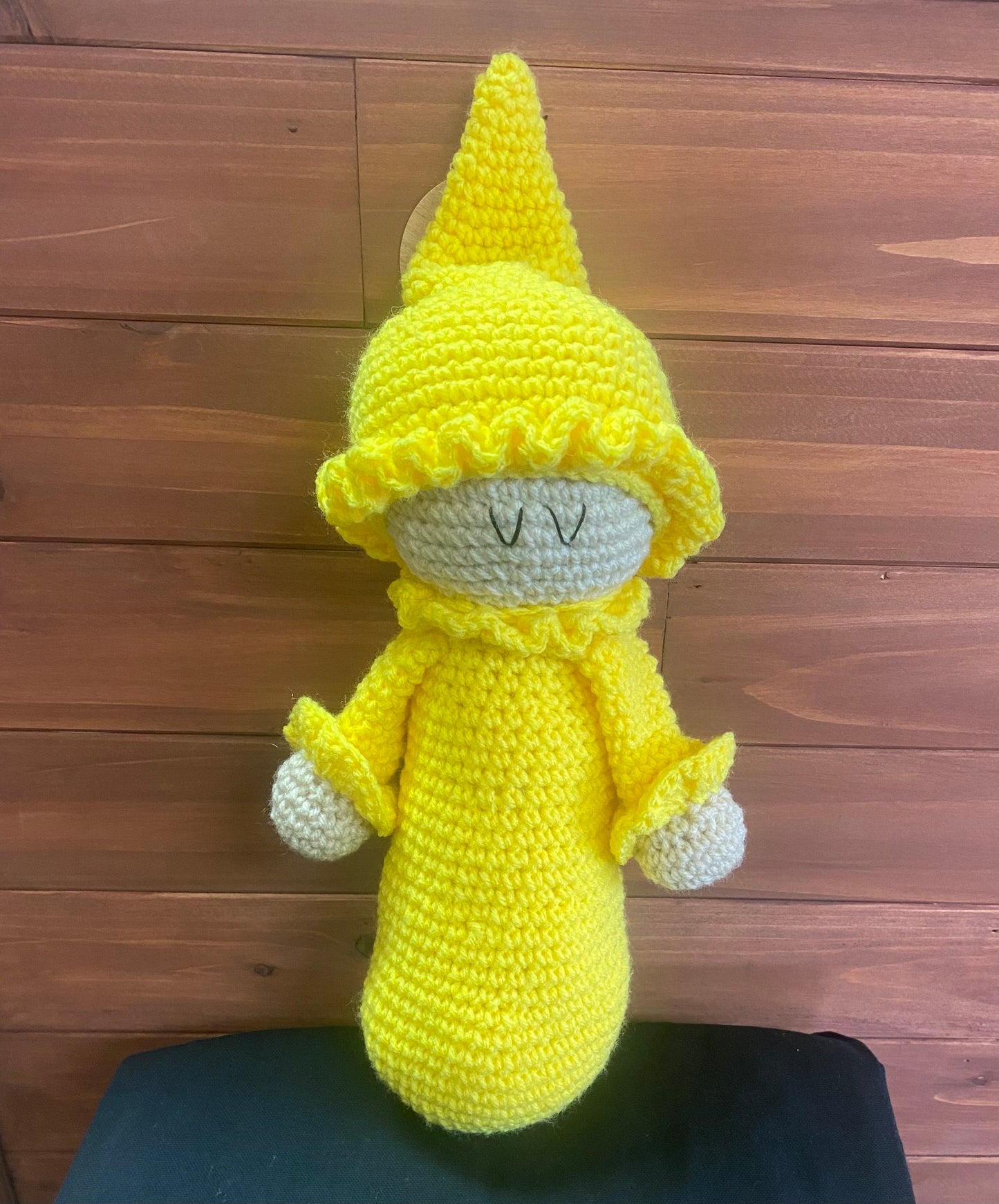 Handmade crochet sleeping angel baby (multiple colors available)