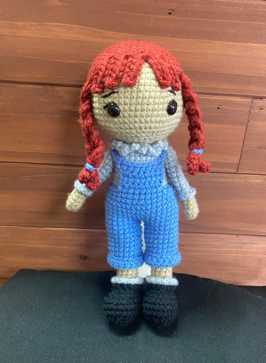 Crochet rag doll