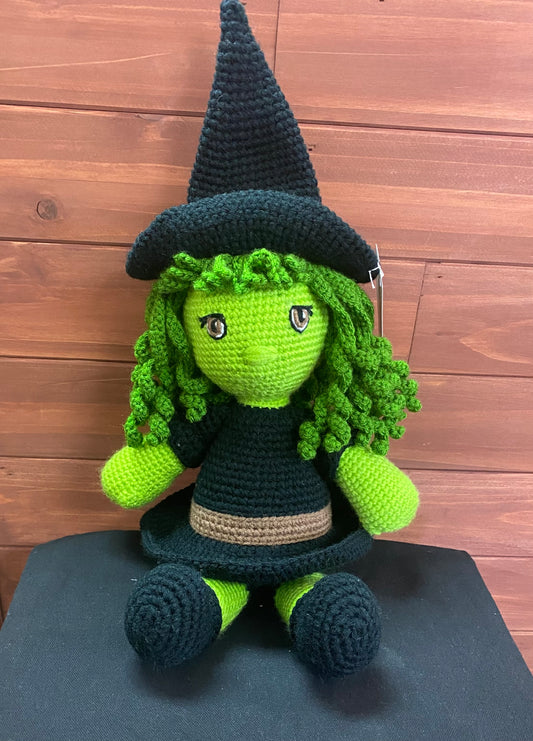 Crochet witch  (2 colors available)