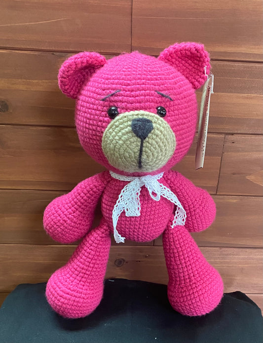 crochet teddy bear, cat or dog (3 different ones available)