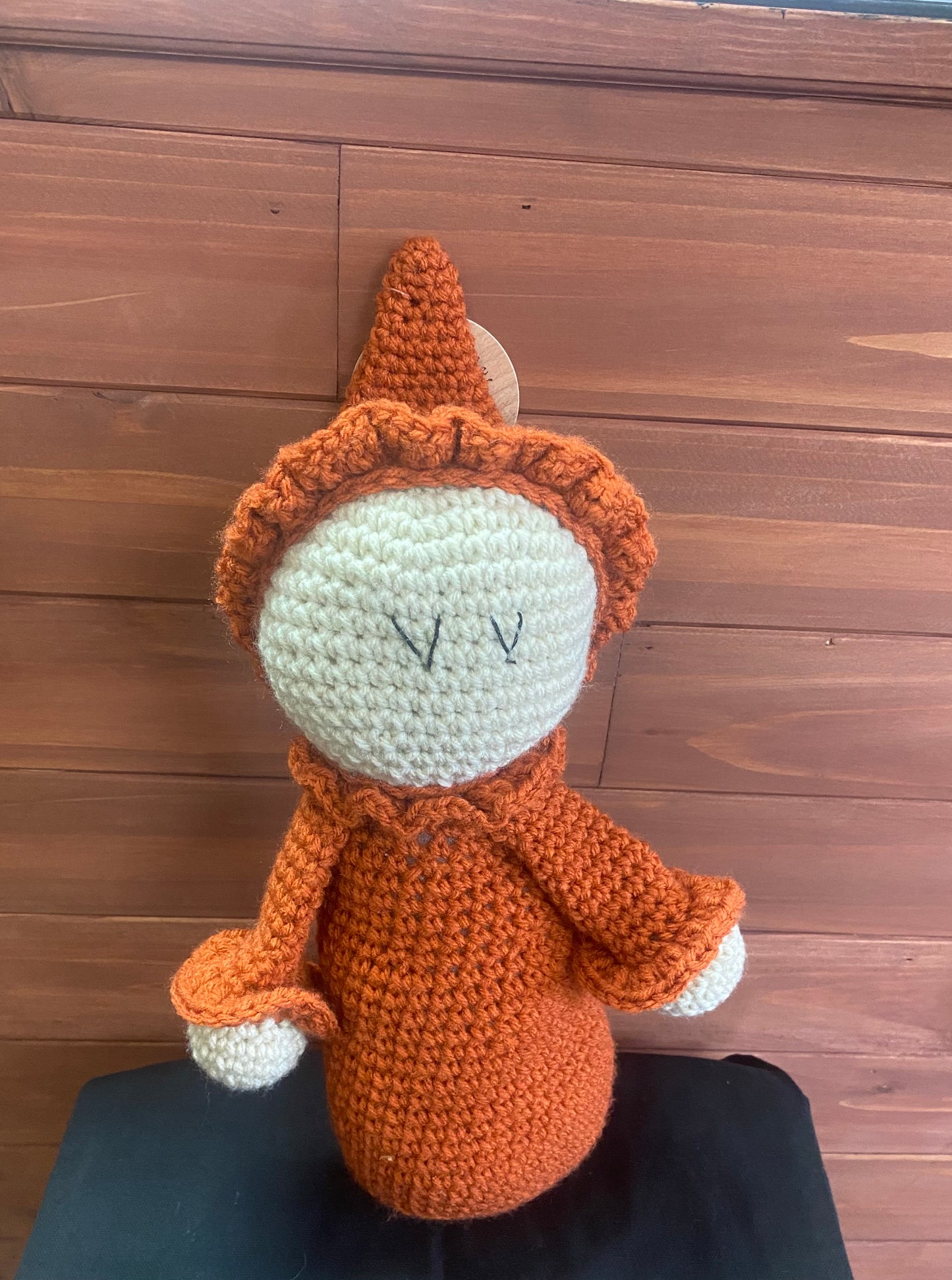 Handmade crochet sleeping angel baby (multiple colors available)