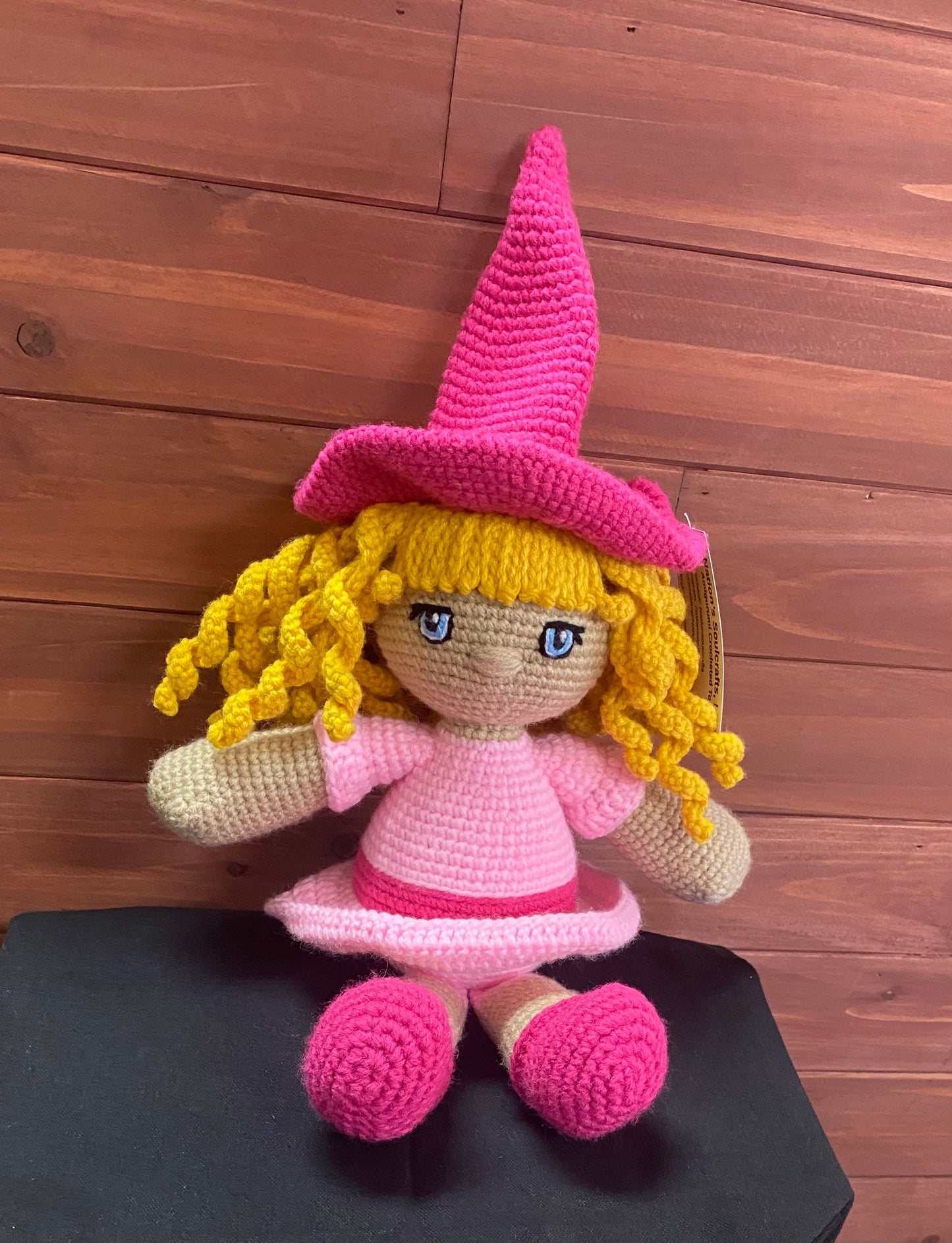 Crochet witch  (2 colors available)