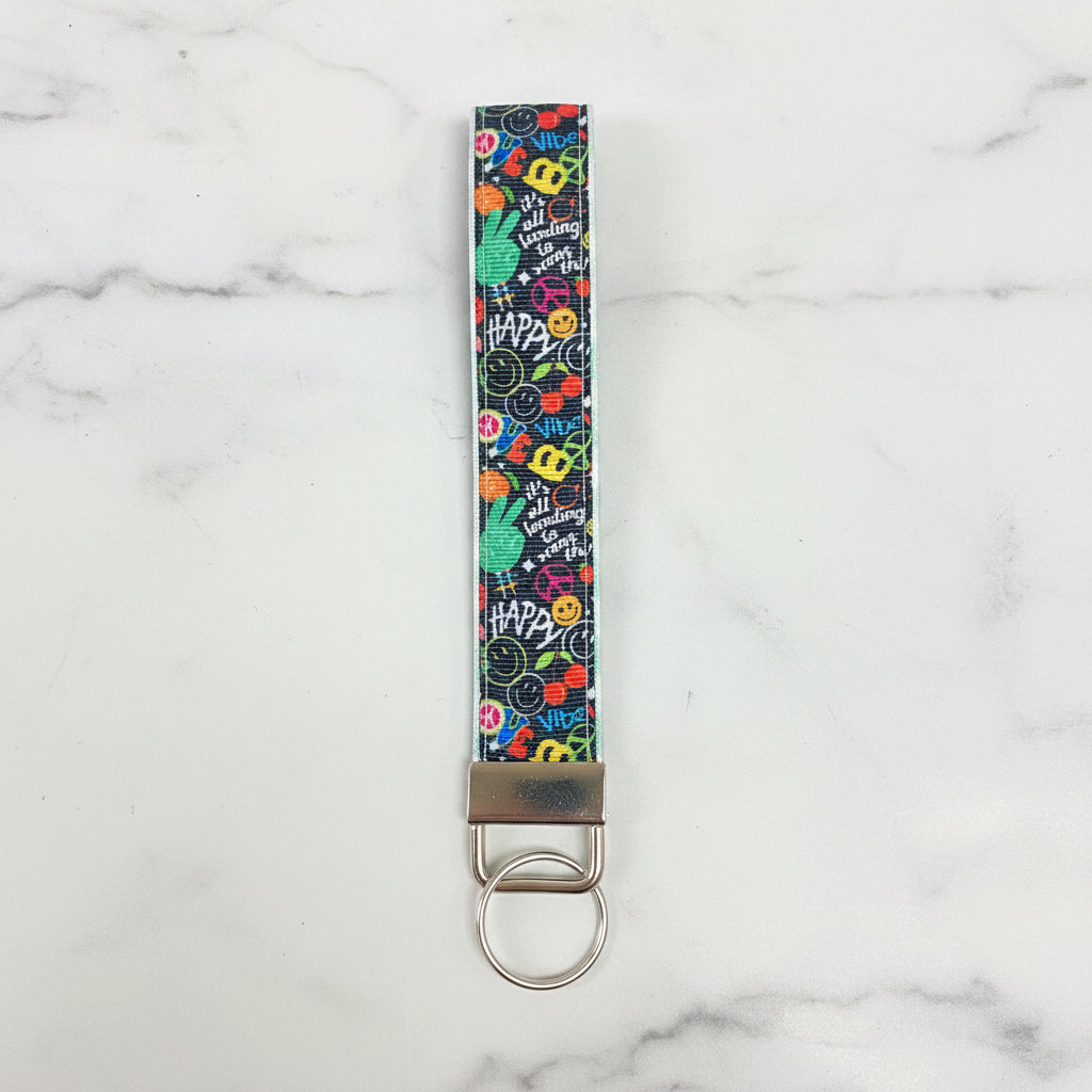 Happy Vibe- Keychain