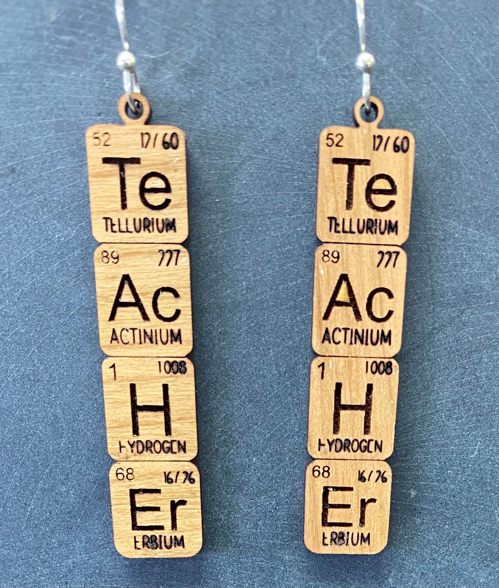 Handmade laser cut earrings (hypoallergenic) (multiple designs available)