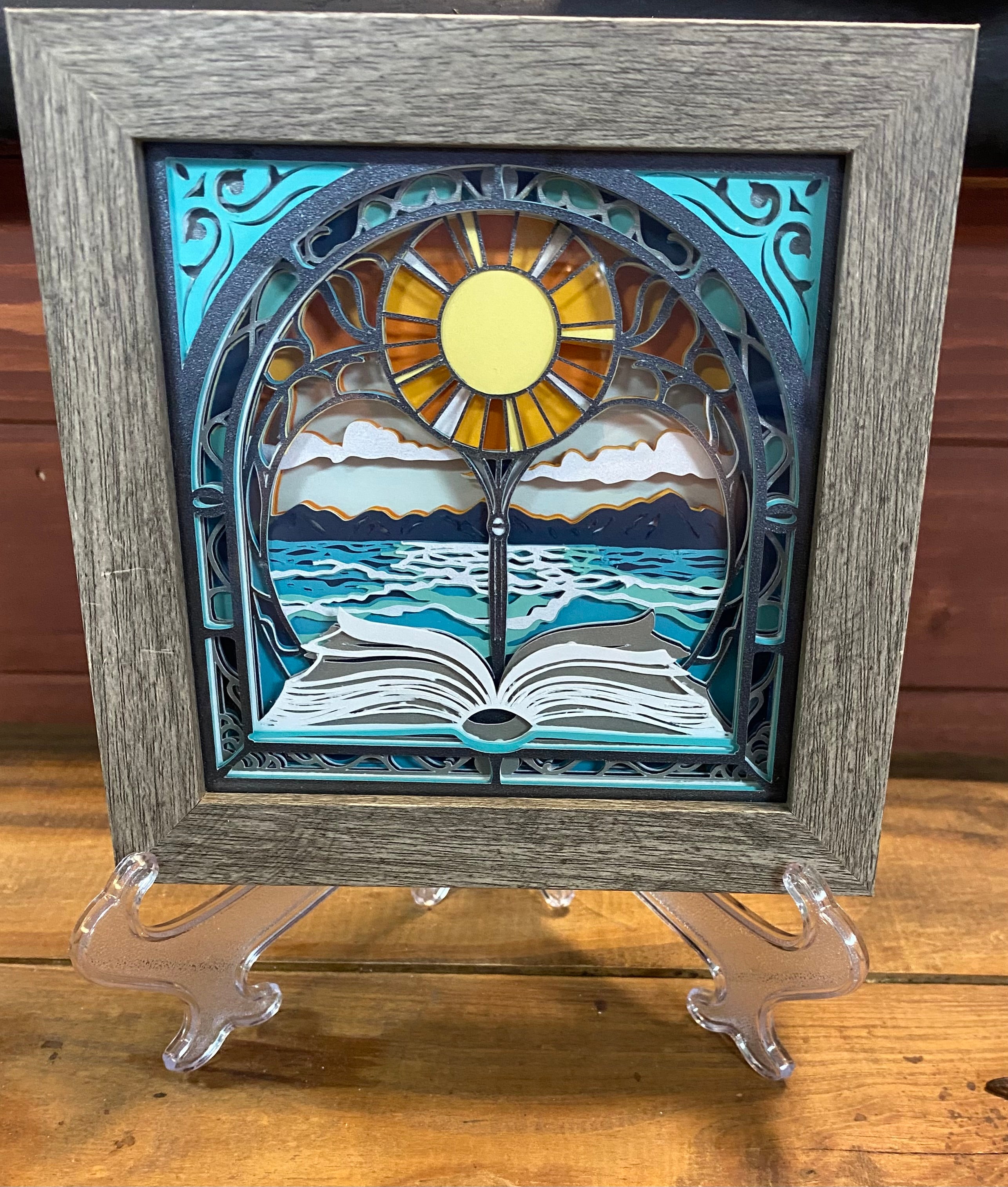 3D Layered Paper Shadow Box(multiple designs available)