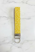 Yellow Floral- Keychain